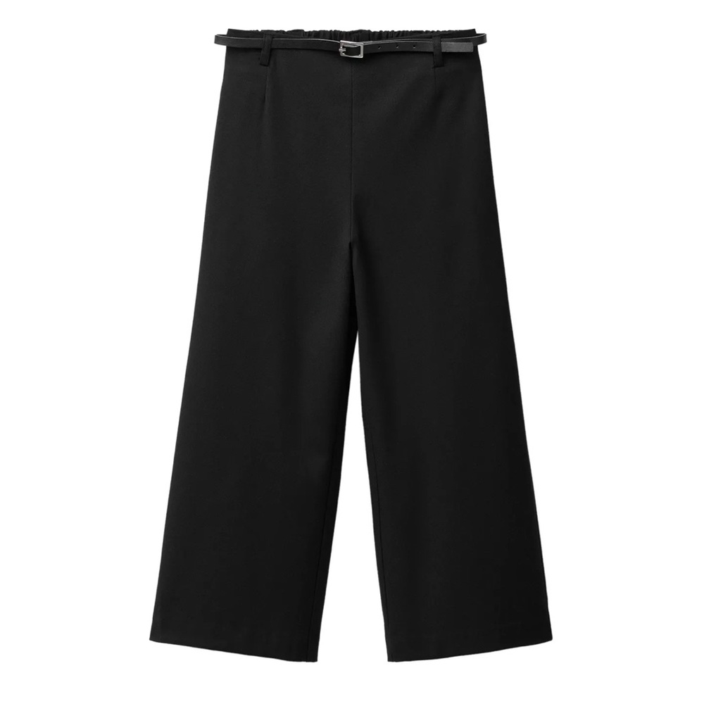 ZARA girls culottes with belt size 9 10 years